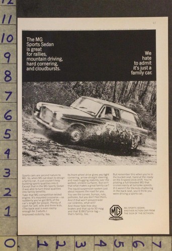 1966 sport berlina - 1966, mg
