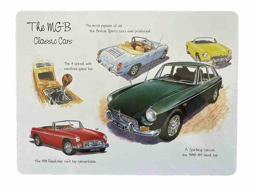 The mgb classic cars - the,